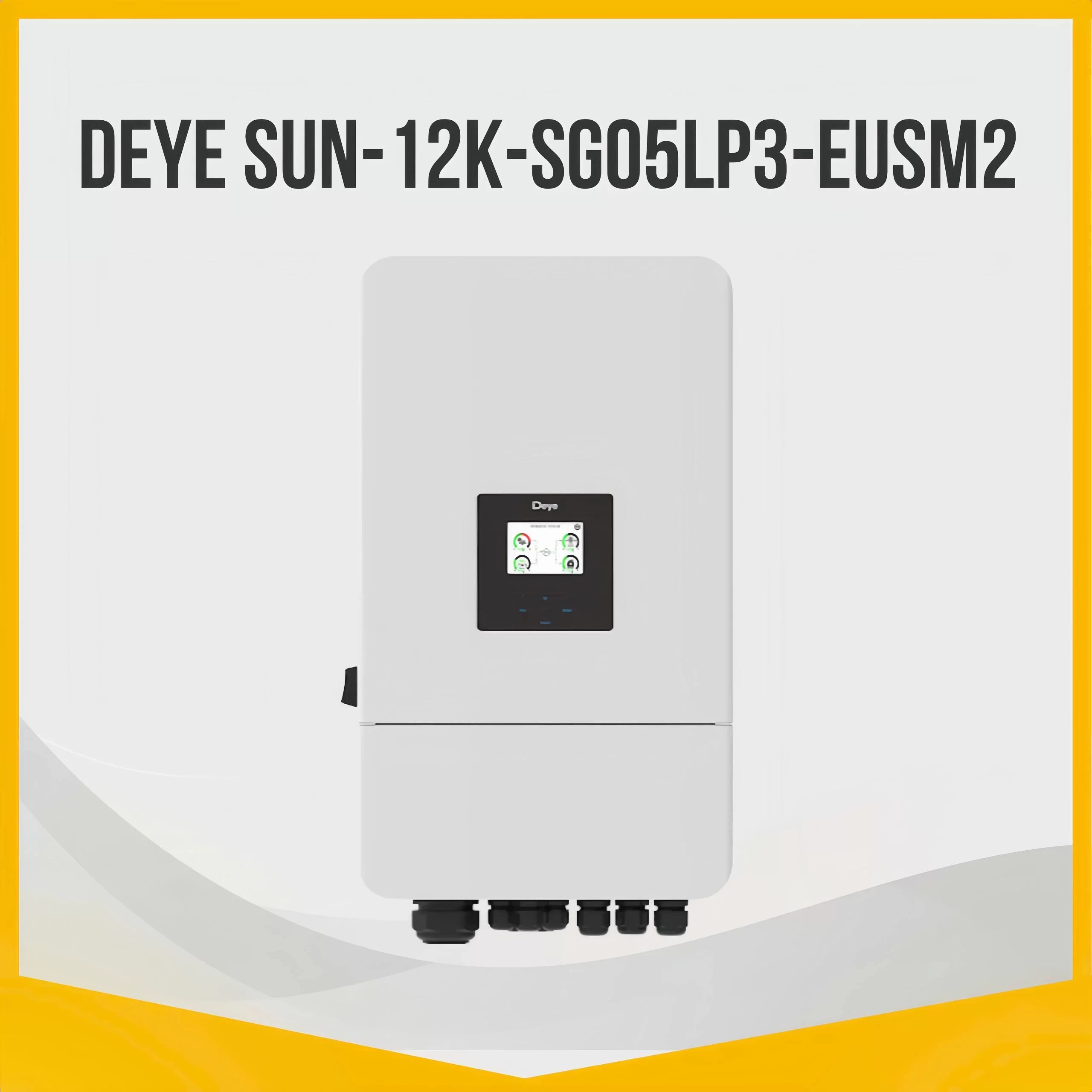 Biến tần Deye 12kW 3 pha Hybrid chính hãng - Giá tốt
